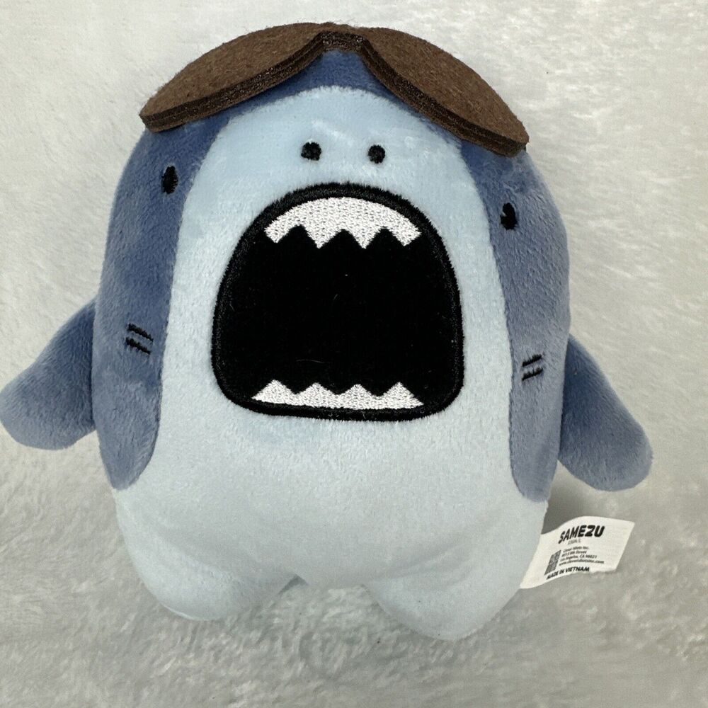 6” Same Shark Plush Stuffed Animal Toy Doll New With Tags